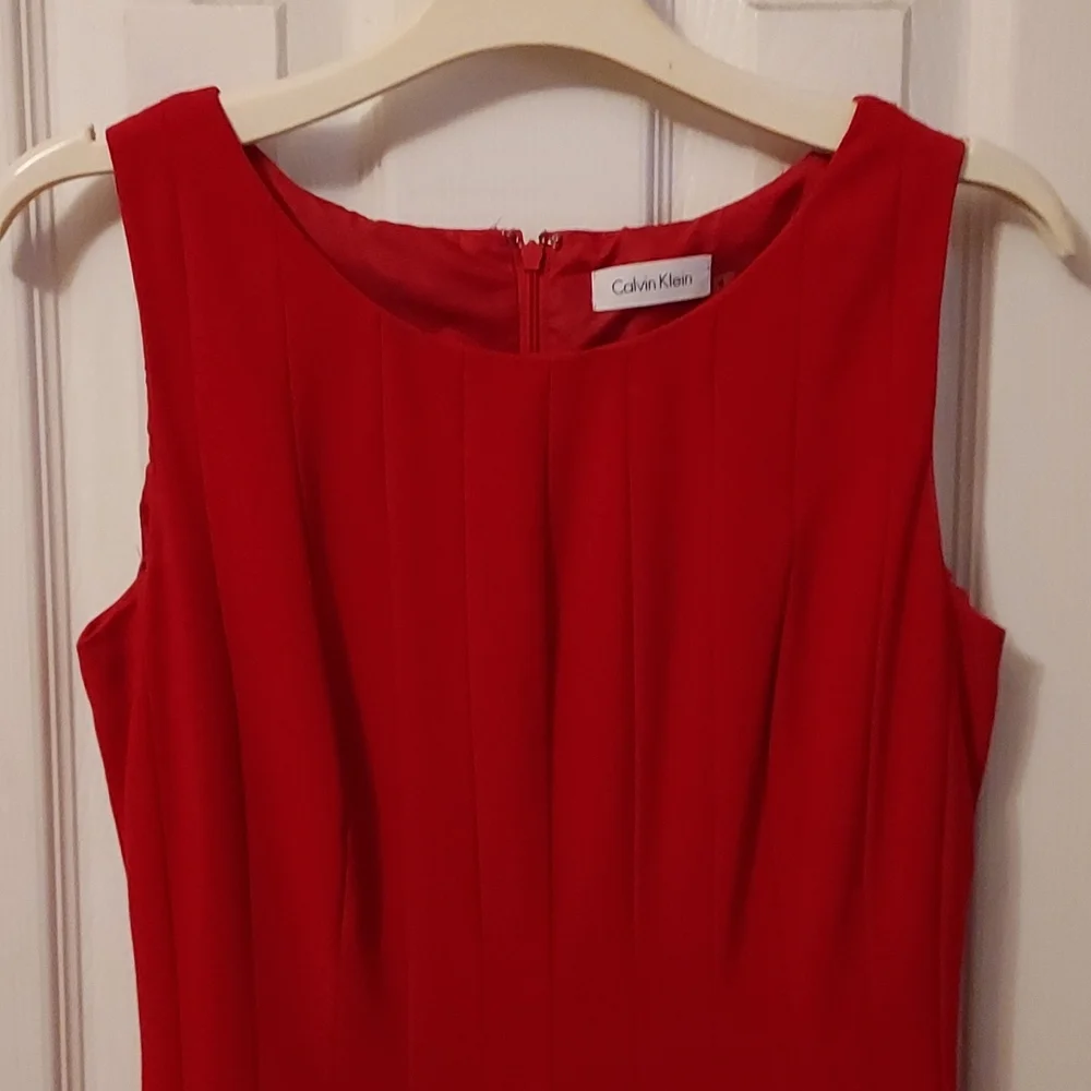 Calvin Klein red dress - Picture 2 of 6